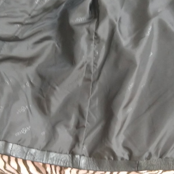 East 5th Black Genuine Leather Jacket - Picture 4 of 8